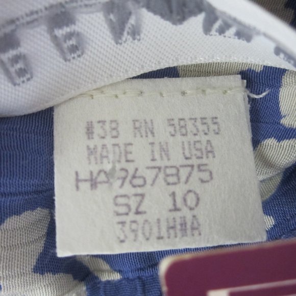 COPY - Vtg EILEEN WEST CottageCore Blue Floral Dress 10 - Picture 9 of 11